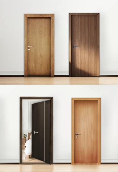 Stylish, modern and aesthetic Wooden Flush door manufacturers in Mumbai, India